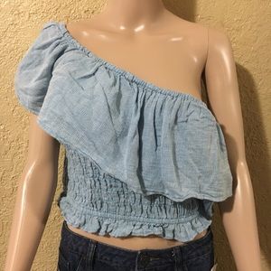 American Eagle asymmetrical blouse